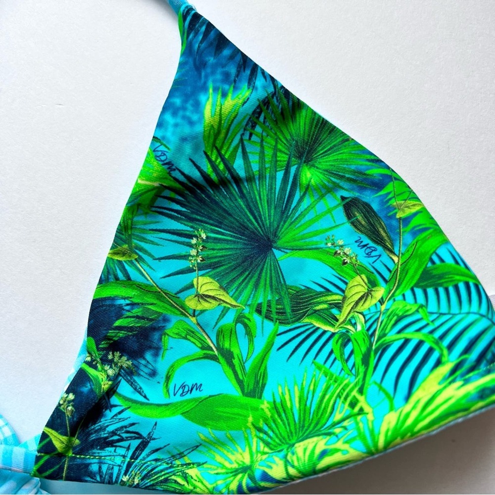 Revolve Bikini Reversible String Blair Tropical P… - image 6